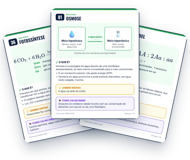 Flashcards de Biologia
